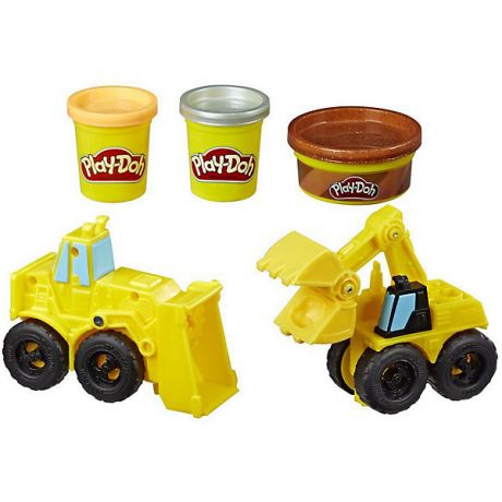 Hasbro Игровой набор Play-Doh Wheels Экскаватор