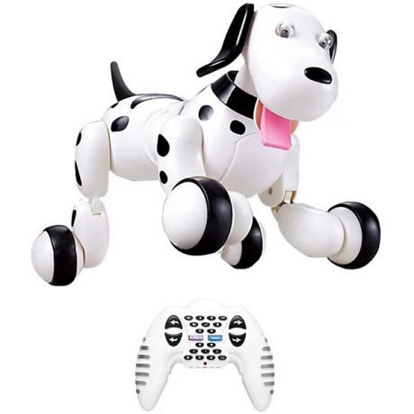 FD Design Радиоуправляемая собака-робот HappyCow Smart Dog, свет/звук