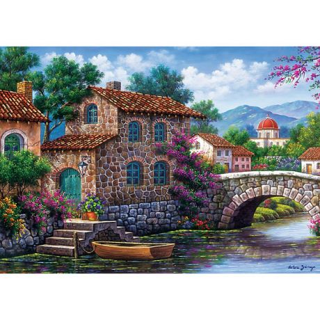 Art Puzzle Пазл Art Puzzle Канал с цветами, 500 деталей