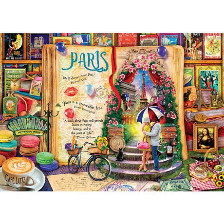 Art Puzzle Пазл Art Puzzle Париж, 1000 деталей