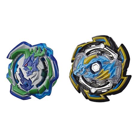 Hasbro Набор волчков Beyblade Burst Rise Hypersphere Каменный дракон D5 и Огр O5