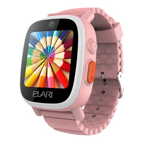 Elari Часы-телефон Elari Fixitime 3, розовые