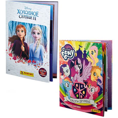 Panini Альбомы Panini Холодное сердце 2 (Frozen 2); My Little Pony 2