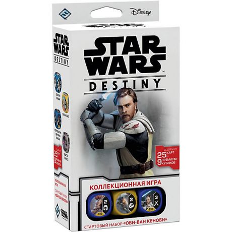 Hobby World Настольная игра Hobby World Star Wars: Destiny "Стартовый набор" Оби-Ван Кеноби