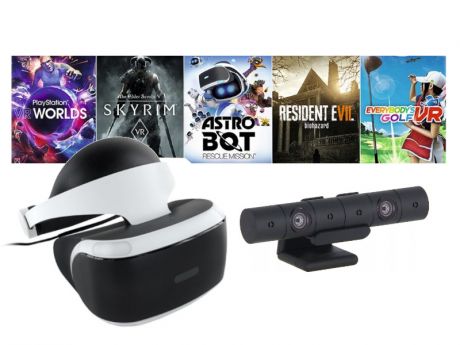 Шлем виртуальной реальности Sony PlayStation VR Mega Pack 2 MK4 CUH-ZVR2 + PS Camera + 5 игр PS719998600
