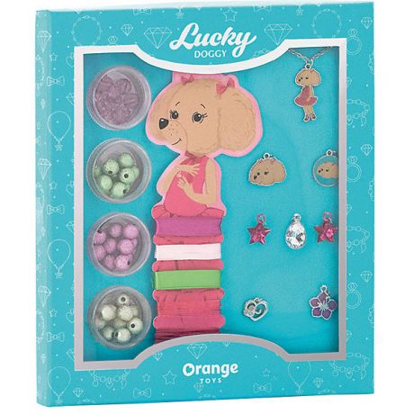Orange Набор для создания украшений Orange Lucky Doggy Пудель