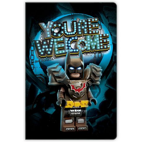 LEGO Канцелярский набор LEGO Movie 2: Batman, 2 предмета