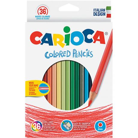 Carioca Набор цветных карандашей Carioca, 36 цветов