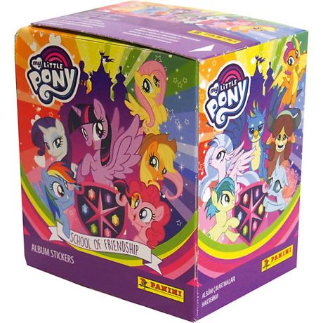 Panini Бокс с наклейками My Little Pony 2019 (50 пакетиков в боксе)