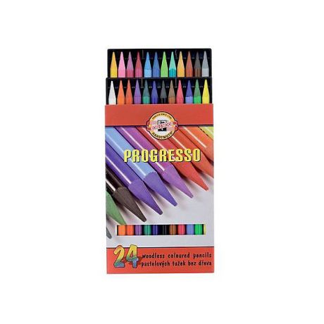 Koh-i-noor Набор цветных карандашей KOH-I-NOOR "Progresso", 24 цвета