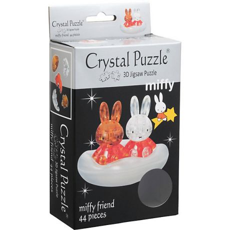 Crystal Puzzle 3D головоломка Crystal Puzzle Миффи с другом