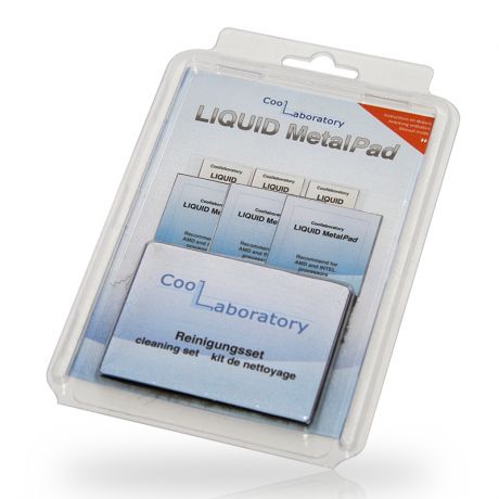 Термопрокладка Coollaboratory Liquid MetalPad 3xGPU + CS CL-MP-3G-CS 580053