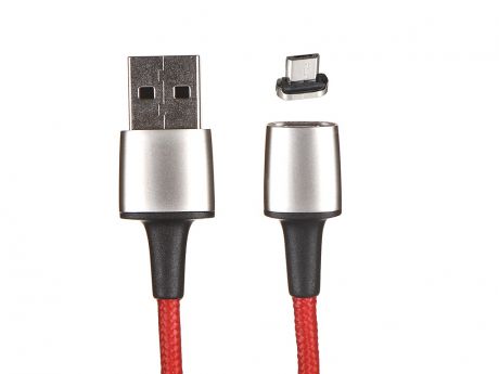 Аксессуар Baseus Zinc Magnetic Cable USB - MicroUSB 1.5A 2m Red CAMXC-B09