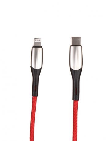 Аксессуар Baseus Horizontal Data Cable Type-C - Lightning PD 18W 50cm Red CATLSP-A09