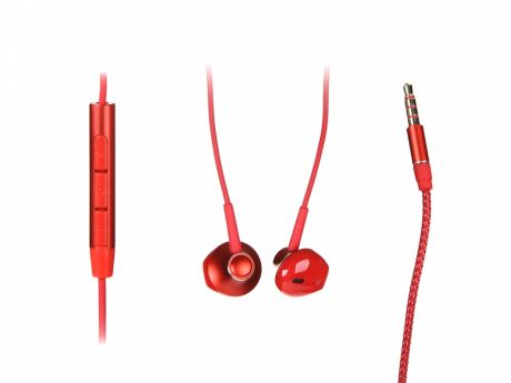 Наушники Baseus Encok Wire H06 Lateral In-Ear 3.5mm Red NGH06-09