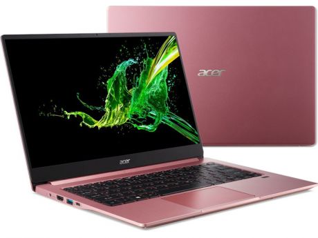 Ноутбук Acer Swift SF314-57G-748V Pink NX.HUJER.001 (Intel Core i7-1065G7 1.3 GHz/16384Mb/1024Gb SSD/nVidia GeForce MX350 2048Mb/Wi-Fi/Bluetooth/Cam/14.0/1920x1080/Linux)