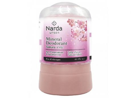 Дезодорант Narda Mineral Deodorant Sakura 45г 60150