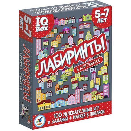 Дрофа-Медиа Карточная игра IQ Box "Лабиринты: 5-7 лет"