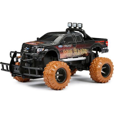 New Bright Радиоуправляемая машинка New Bright Mud Slinger Truck 1:15