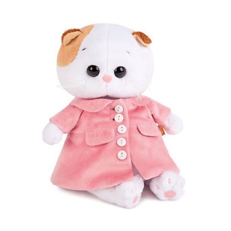 Budi Basa Мягкая игрушка Budi Basa Кошечка Ли-Ли Baby в розовом пальто, 20 см