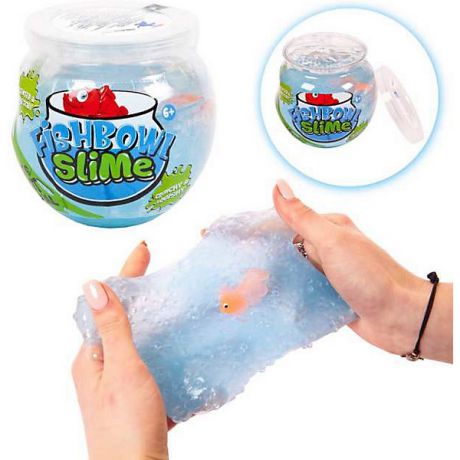 Junfa Toys Слайм Junfa Fishbowl Slime "Мини-аквариум с рыбкой"