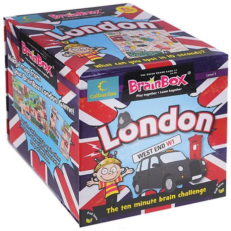 Сундучок знаний Настольная игра BrainBox "Сундучок знаний: Лондон"