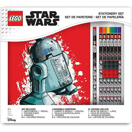 LEGO Канцелярский набор для рисования LEGO Star Wars, 11 шт