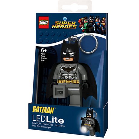 LEGO Брелок-фонарик для ключей LEGO DC Super Heroes: Grey Batman
