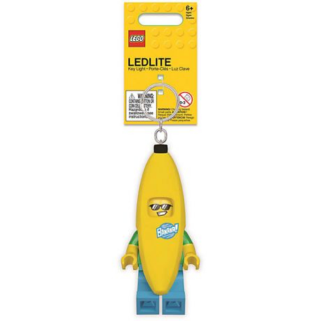 LEGO Брелок-фонарик для ключей LEGO Banana Guy: Человек-банан