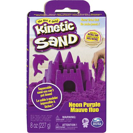 Kinetic sand Игровой набор Kinetic Sand "Кинетический песок", фиолетовый