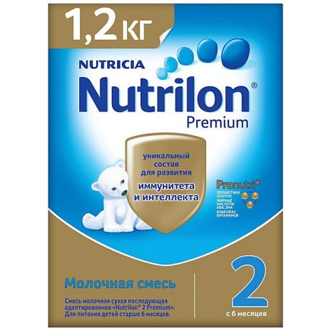Nutrilon Молочная смесь Nutrilon Premium 2, с 6 мес, 1200 г