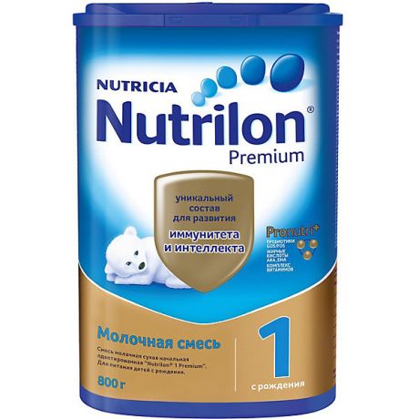 Nutrilon Молочная смесь Nutrilon Premium 1, с 0 мес, 800 г