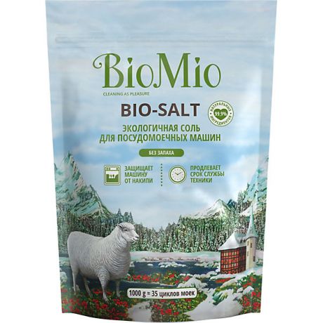 BIO MIO Соль для посудомоечной машины BioMio 1 кг