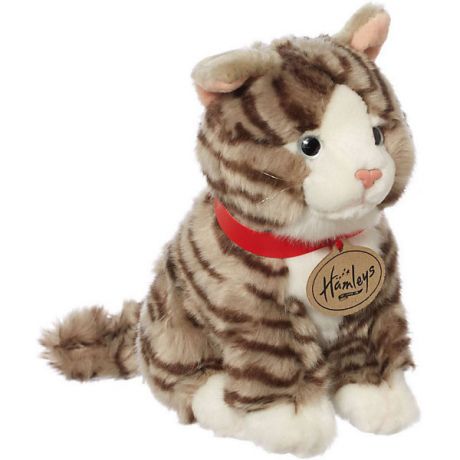Hamleys Мягкая игрушка Hamleys Полосатая кошка, 18 см