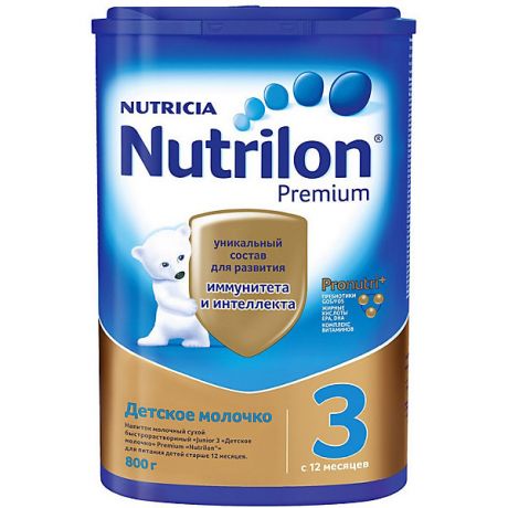 Nutrilon Детское молочко Nutrilon Junior Premium 3, с 12 мес, 800 г