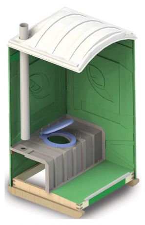 Туалетная кабина Ecolight «Дачник»