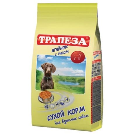 Корм для собак Трапеза (10 кг) Для взрослых собак Ягненок с рисом