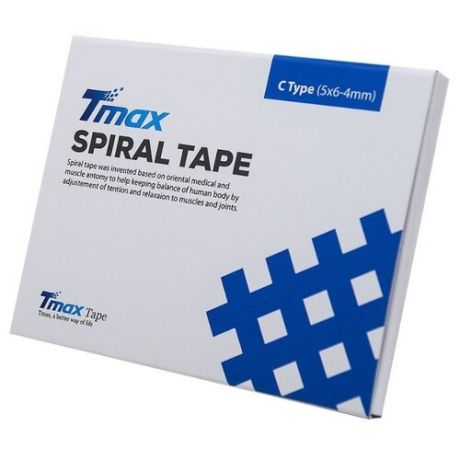 Кинезио тейп Tmax Spiral Tape Type C