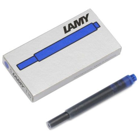 Картридж для перьевой ручки Lamy T10 (5 шт.) черный/синий