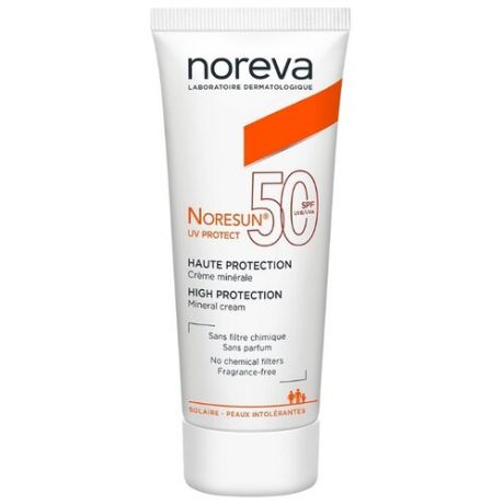 Noreva laboratories крем Noresun UV Protect Mineral, SPF 50, 40 мл