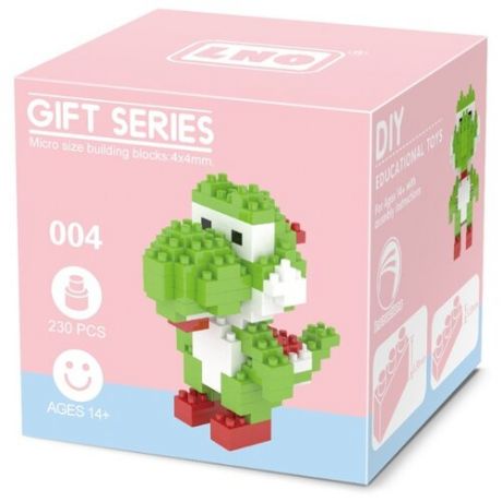 Конструктор LNO Gift Series 004 Динозаврик Йоши