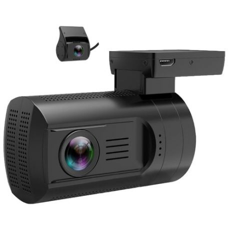 Видеорегистратор TrendVision Mini 2CH GPS Pro, 2 камеры, GPS черный