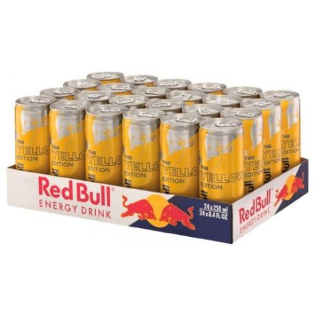 Энергетический напиток Red Bull Tropical edition, 0.25 л, 24 шт.