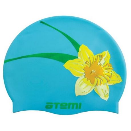 Шапочка для плавания ATEMI PSC415 голубой
