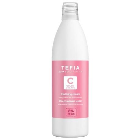 Tefia Color Creats Окисляющий крем с глицерином и альфа-бисабололом, 3%, 1000 мл