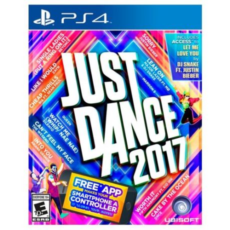 Игра для PlayStation 4 Just Dance 2017