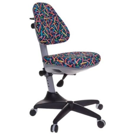 Компьютерное кресло Бюрократ KD-2 детское, обивка: текстиль, цвет: синий карандаши