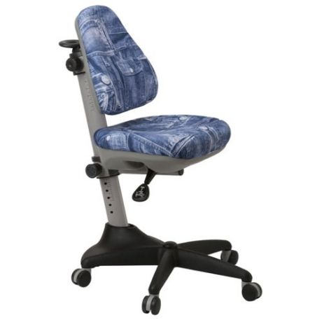 Компьютерное кресло Бюрократ KD-2 детское, обивка: текстиль, цвет: синий джинса