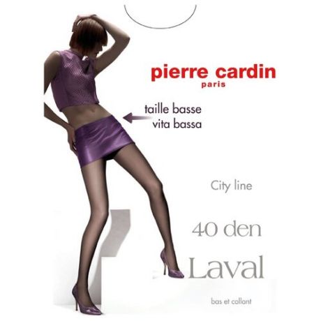 Колготки Pierre Cardin Laval 40 den, размер IV-L, nero (черный)