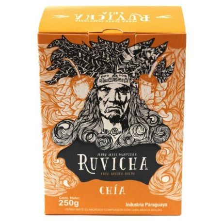 Чай травяной Ruvicha Yerba mate Chia, 250 г